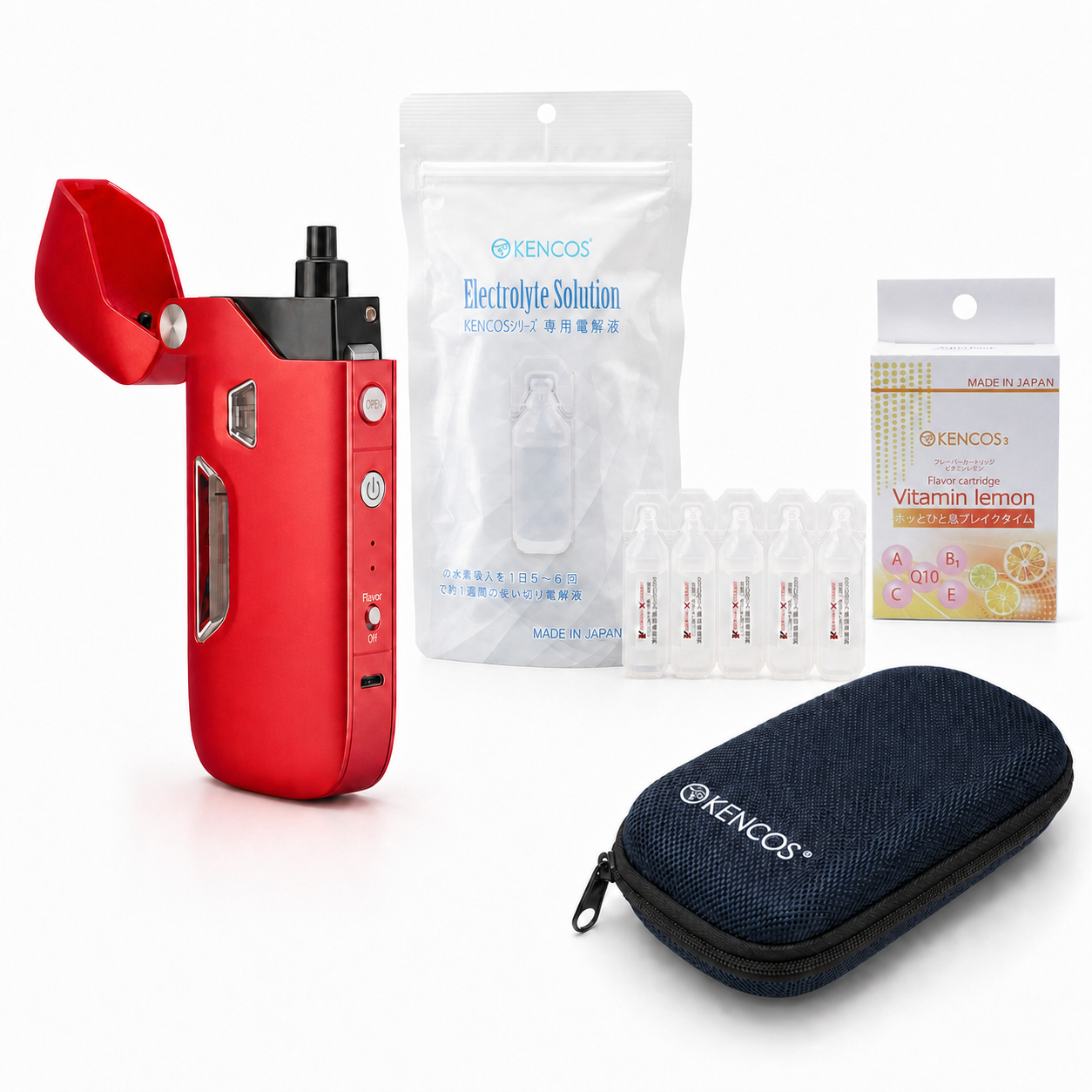 KENCOS4 Kit de Inicio inhalador con consumibles